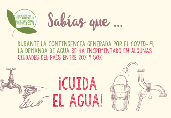 ¡Cuida el agua!