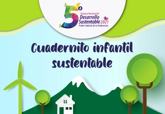 Cuadernito infantil sustentable