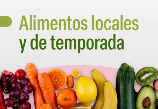 Alimentos locales y de temporada