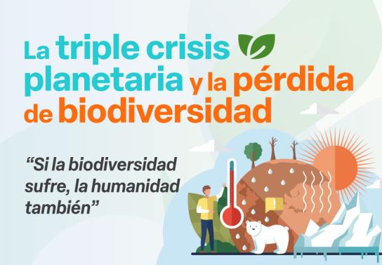 La triple crisis planetaria y la pérdida de biodiversidad