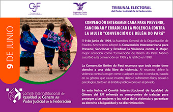 Convención Interamericana para Prevenir, Sancionar y Erradicar la Violencia contra la Mujer  "Convención  de Belém do Pará"
