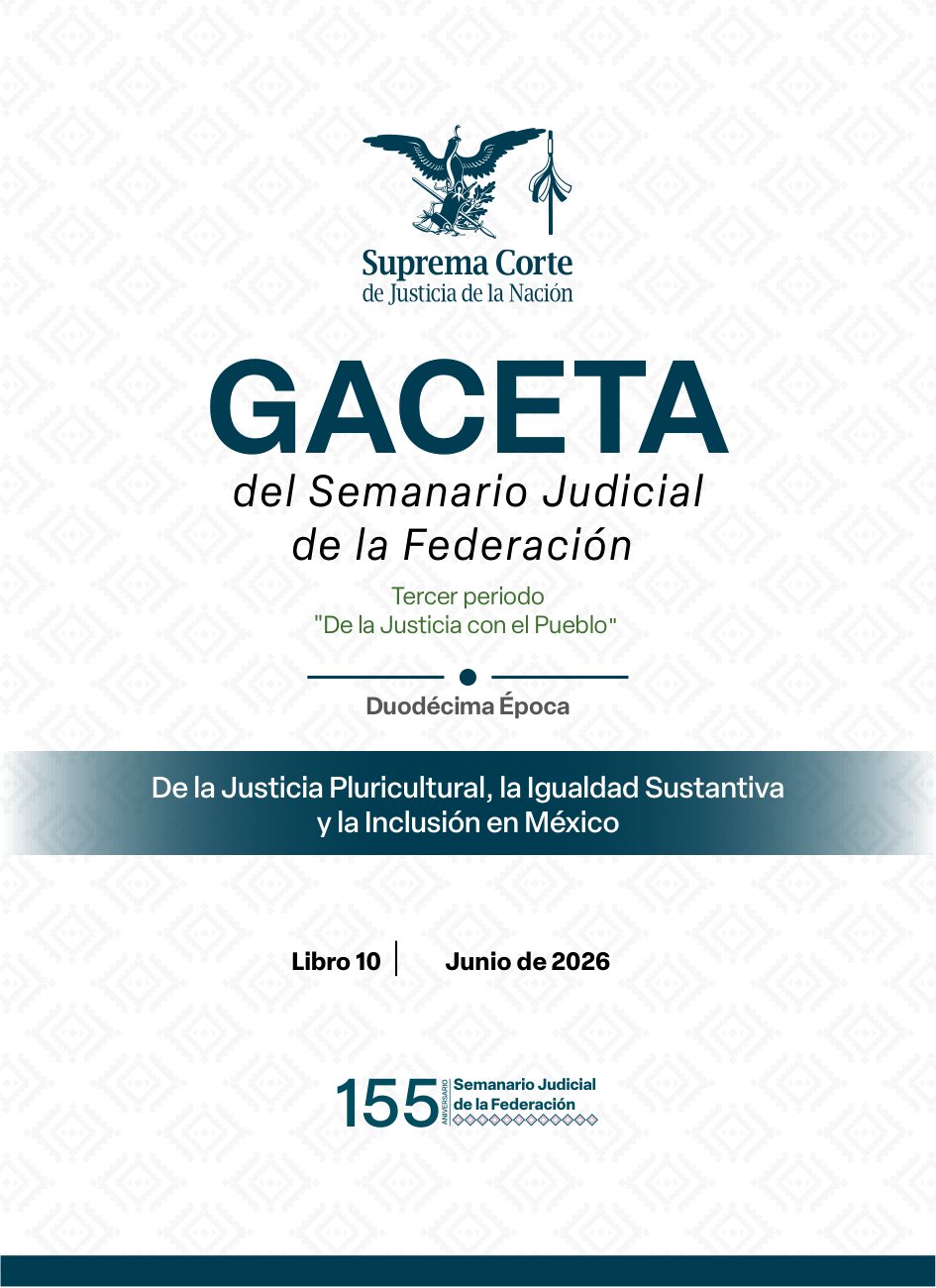 Gaceta SJF Junio 2026 Libro 10