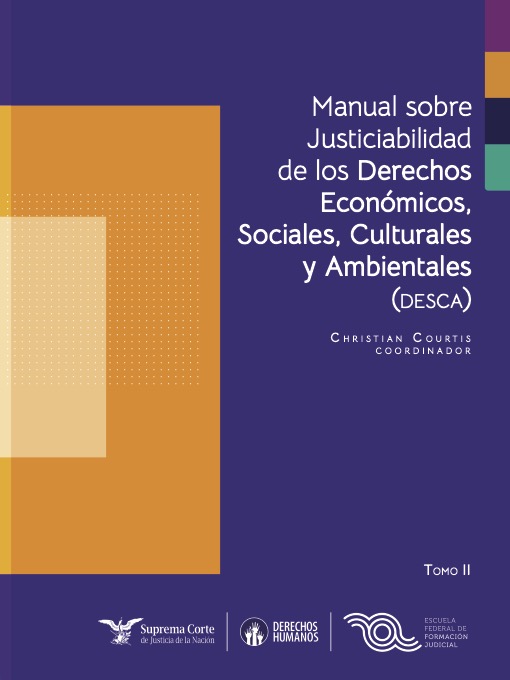 Manual sobre Justiciabilidad de los Derechos Económicos, Sociales, Culturales y Ambientales (DESCA) Tomo 2