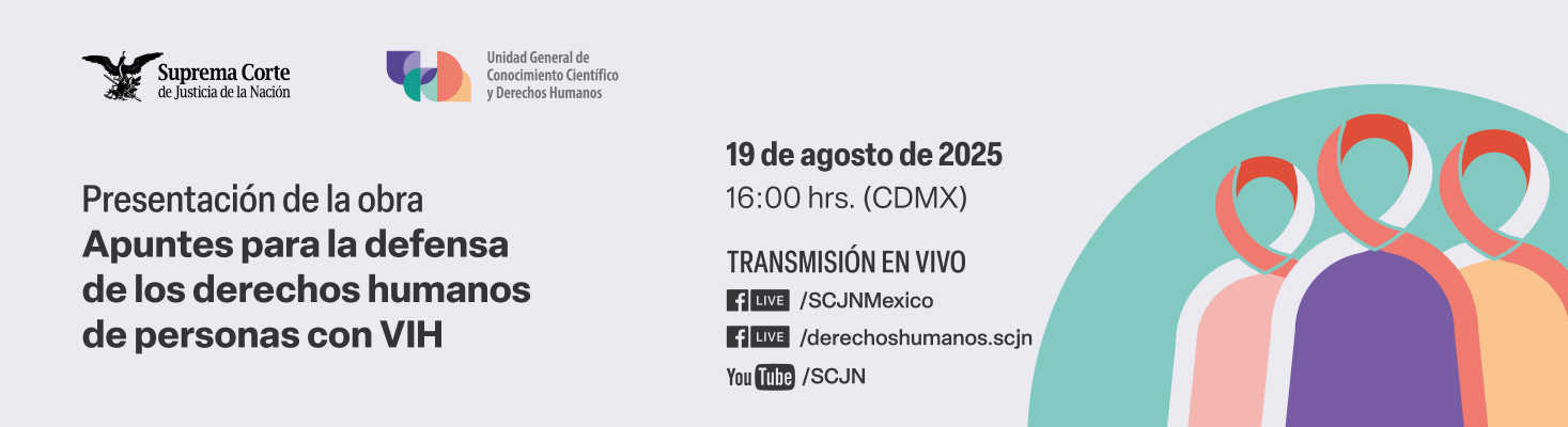 Presentación de la obra Apuntes para la defensa de los derechos humanos de personas con VIH 