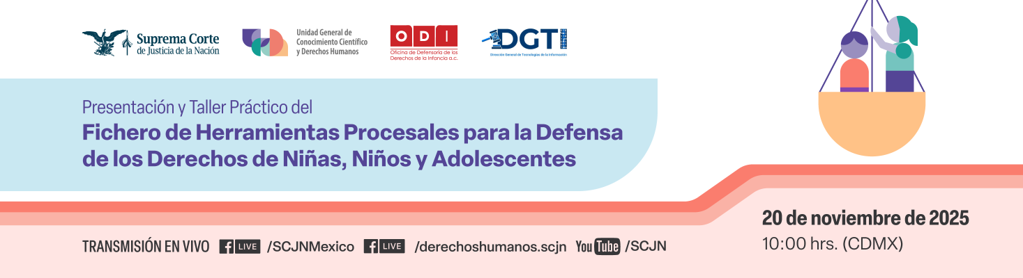 Presentación y Taller Práctico del Fichero de Herramientas Procesales para la Defensa de los Derechos de Niñas, Niños y Adolescentes  