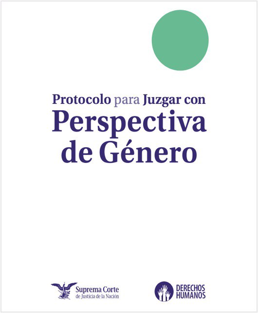 Portada protocolo para juzgar con perspectiva de género