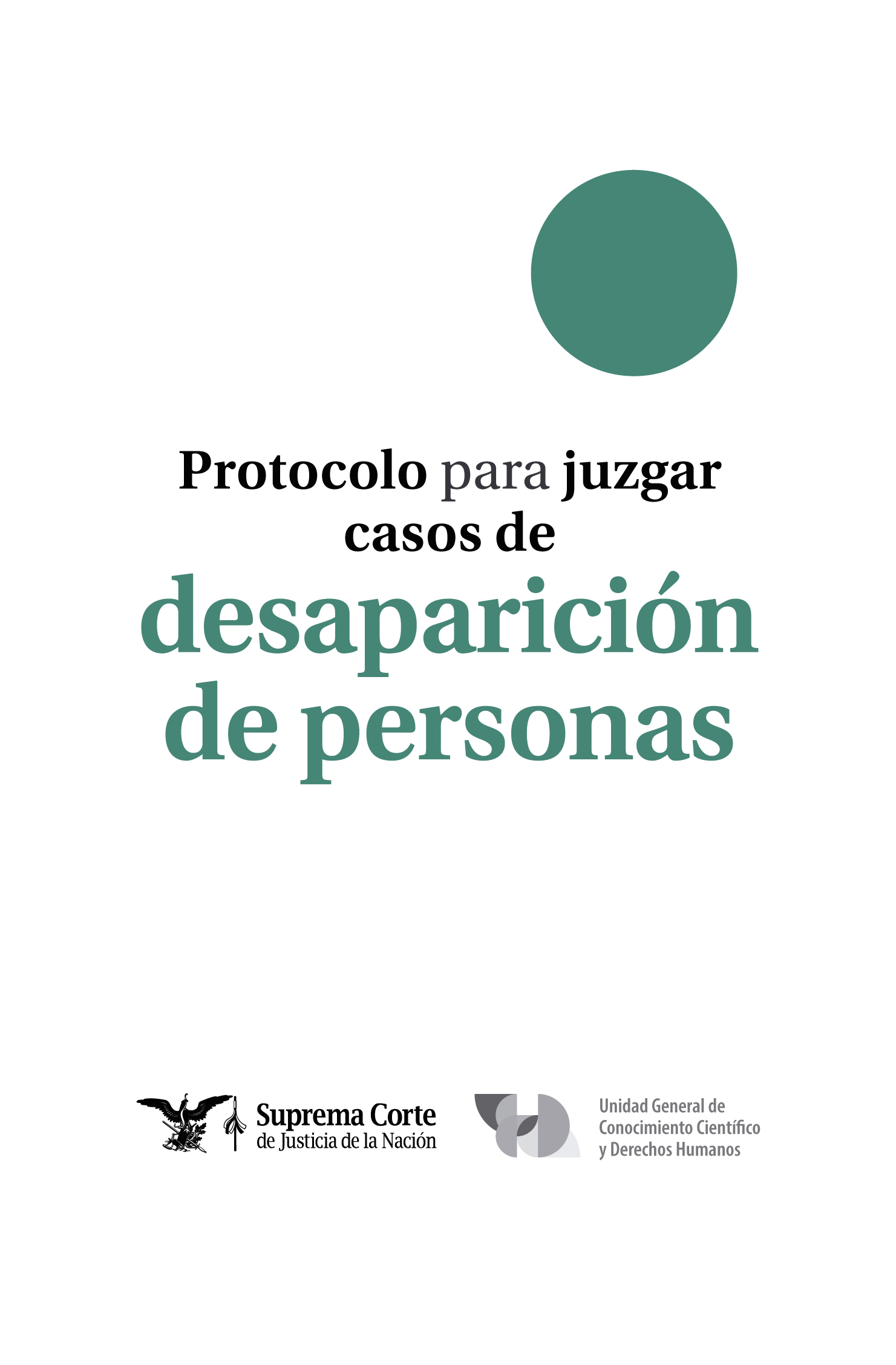 portada del protocolo para Juzgar con perspectiva de orientación sexual, identidad y expresión de género, y características sexuales