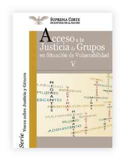 Portada de Acceso a la justicia de grupos en situación de vulnerabilidad 