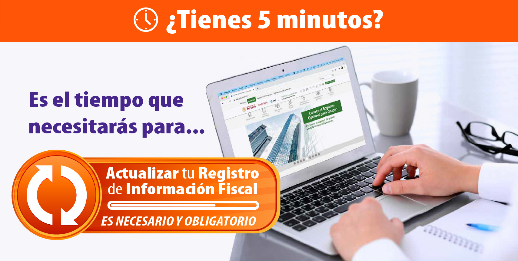 banner Actualiza tu información fiscal