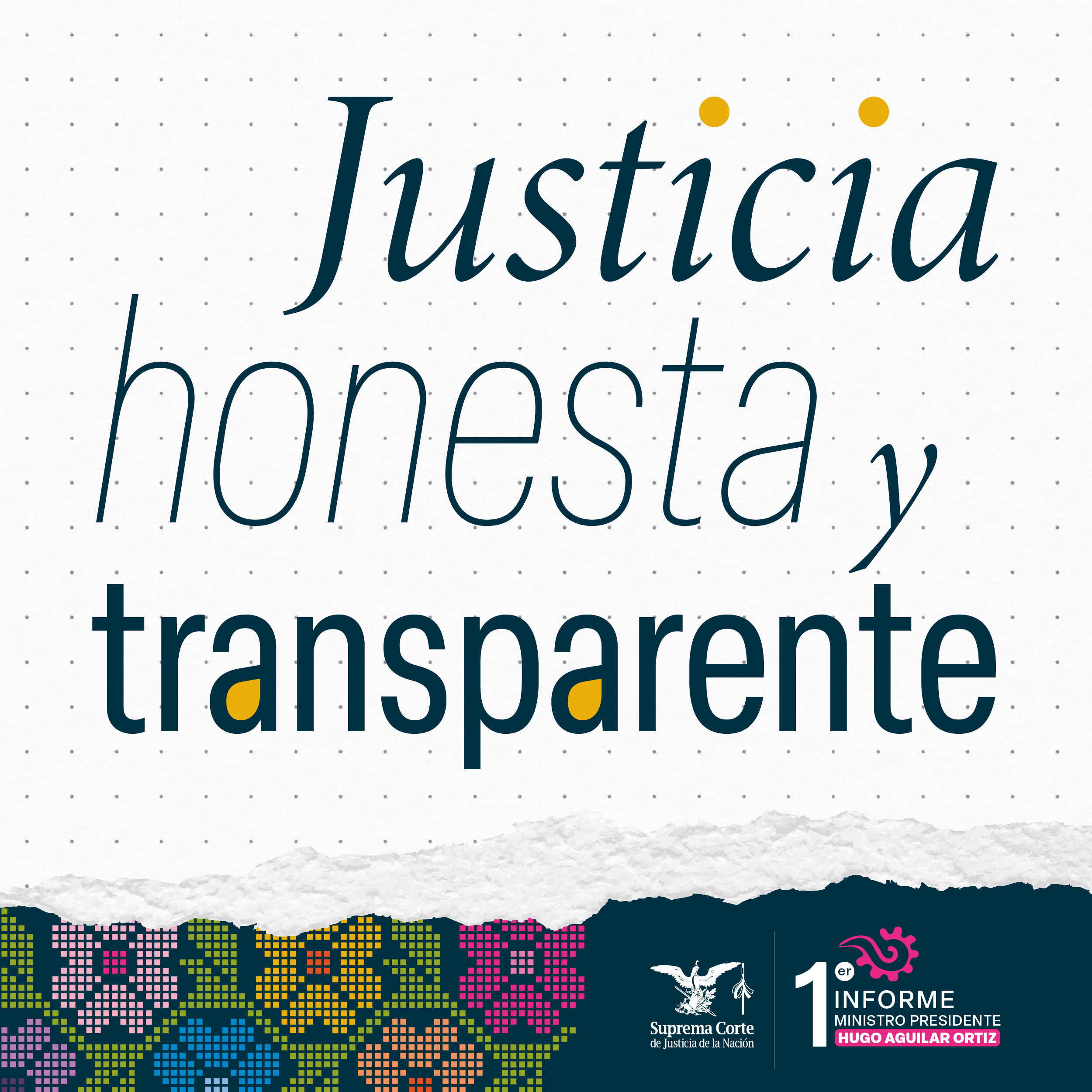 Justicia honesta y transparente