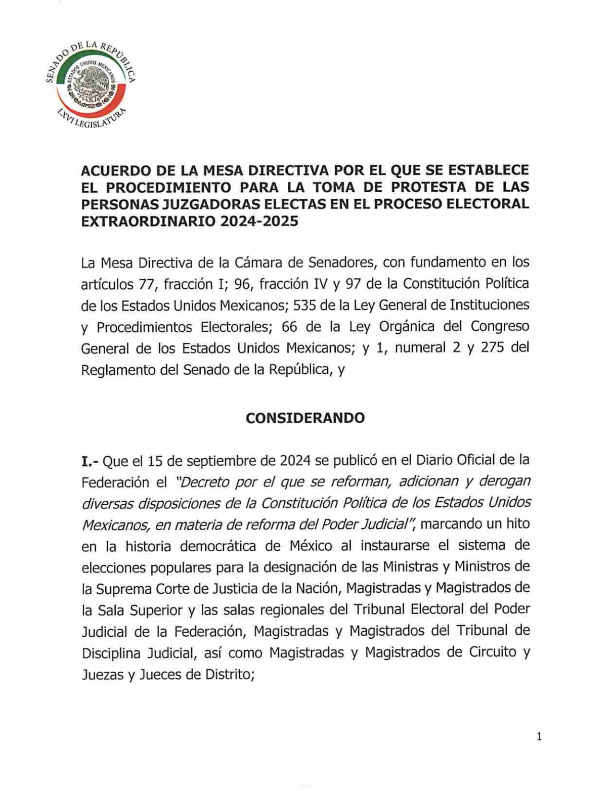 Portada del documento