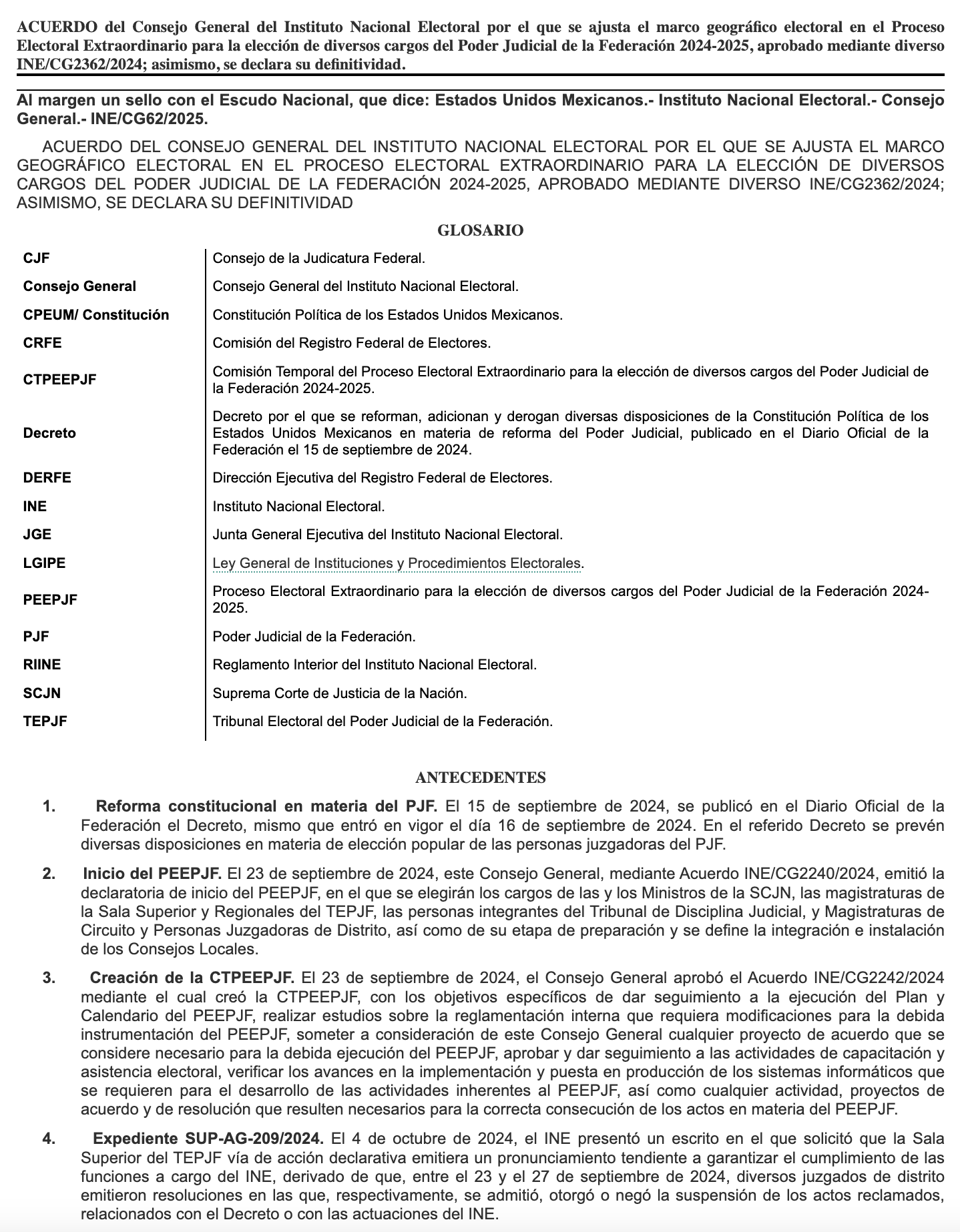 Portada del documento