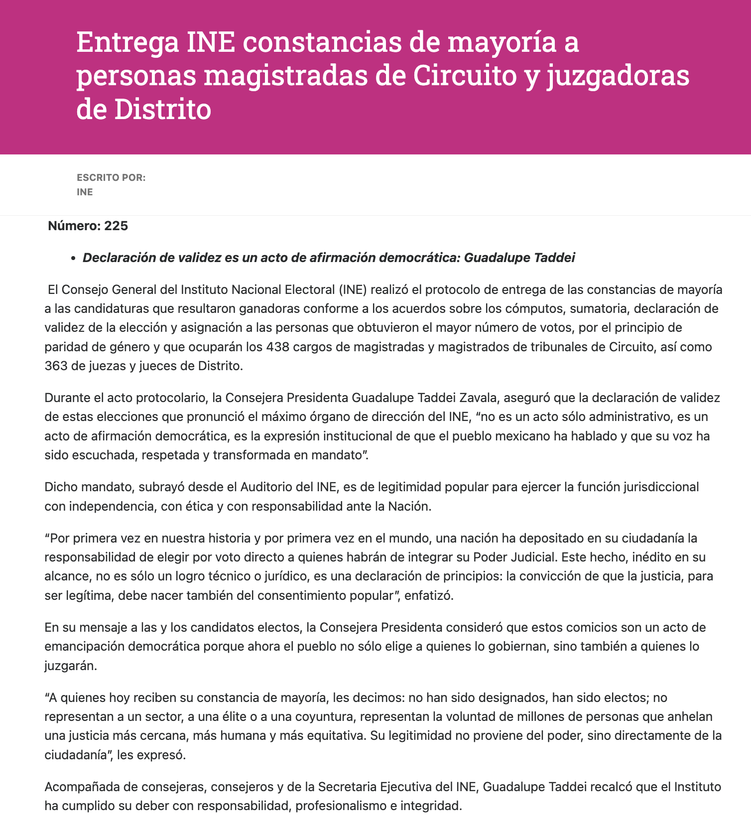 Portada del documento
