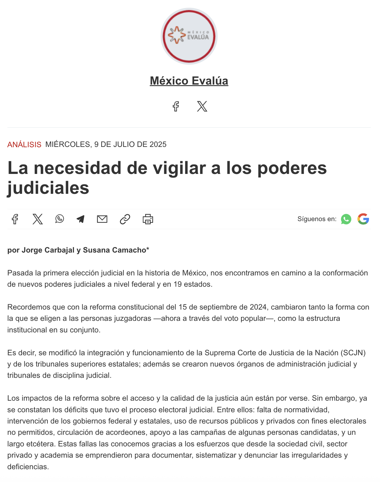Portada del documento