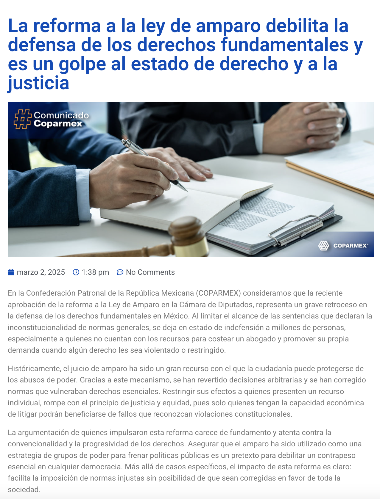 Portada del documento