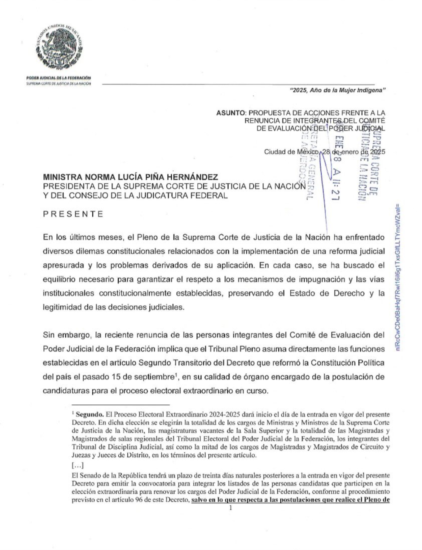 Portada del documento