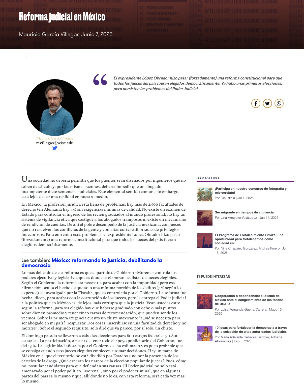 Portada del documento