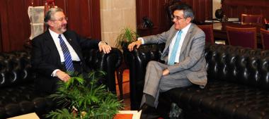 Visita del Embajador de la República del Perú en México