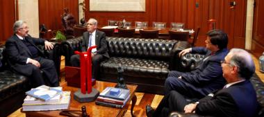 Visita del Embajador de Israel en México, Sr. Jonathan Peled