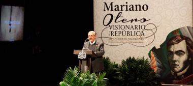 A doscientos años de su nacimiento, se realiza Homenaje a Mariano Otero Mestas en la Feria Internacional del Libro de Guadalajara