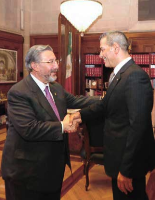 Visita del Embajador del Reino Hachemita de Jordania en México