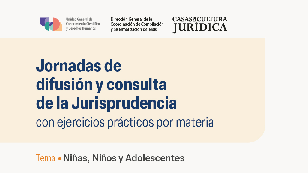 Jornadas de difusión y consulta de la Jurisprudencia