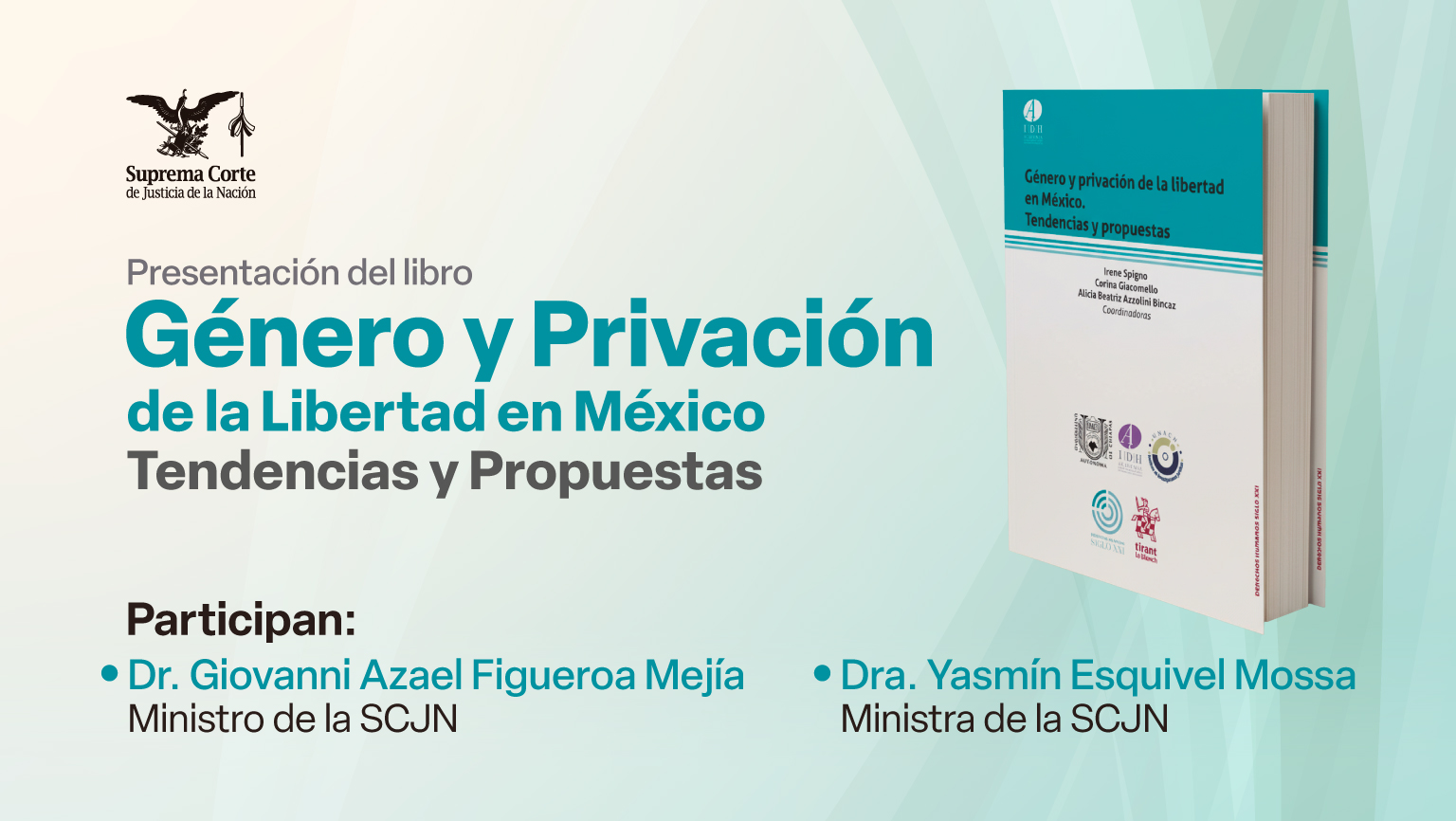 Presentación del libro. Género y Privación de la Libertad en México. Tendencias y Propuestas
