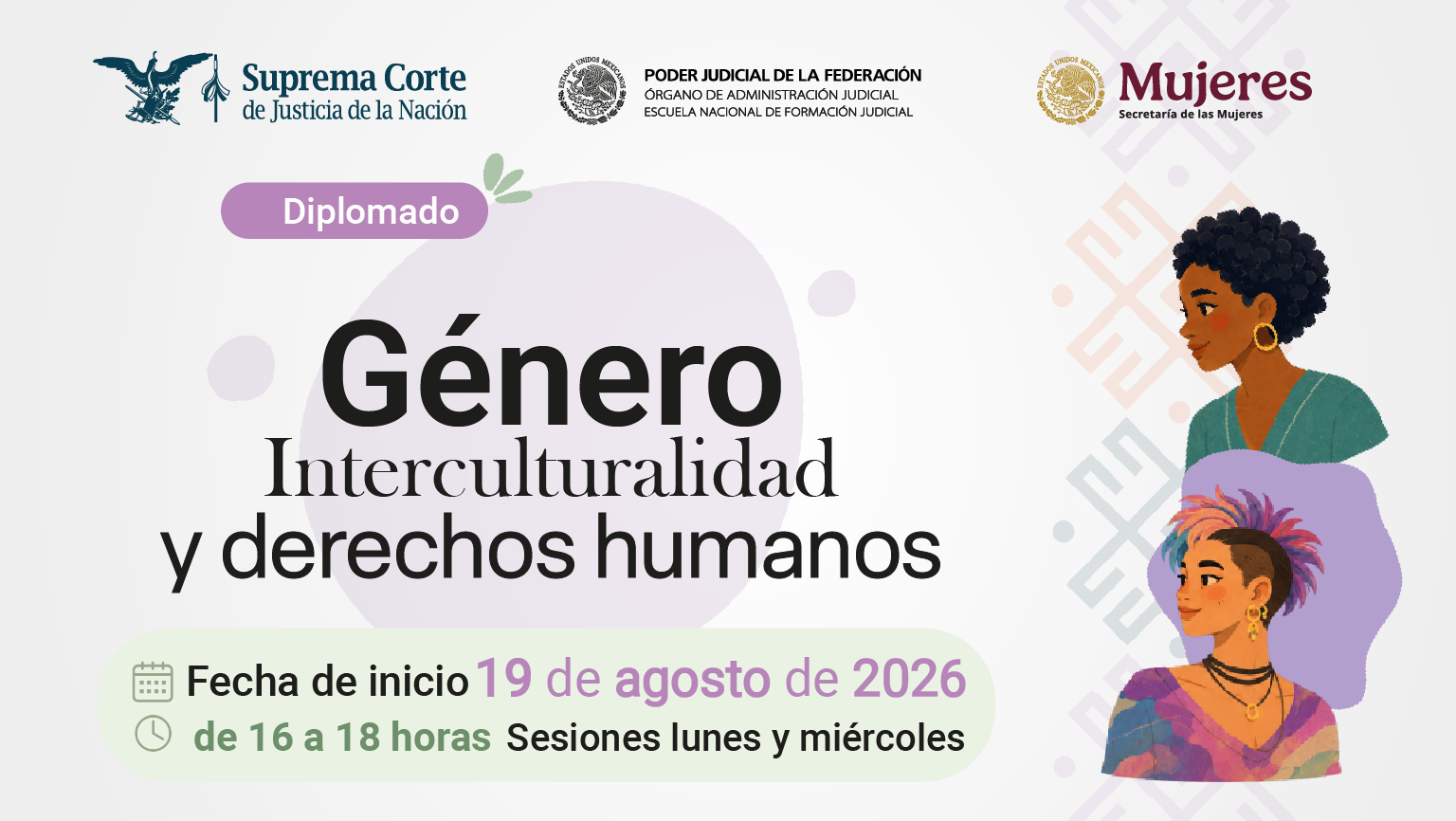Diplomado. Género Interculturalidad y derechos humanos