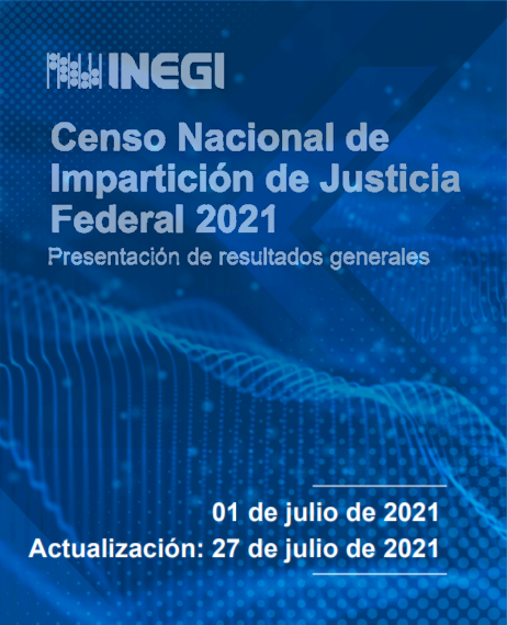Censo Nacional de Impartición de Justicia Federal 2021