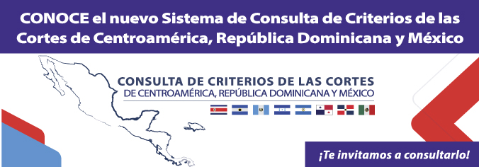 CRITERIOS DE LAS CORTES DE CENTROAMÉRICA
