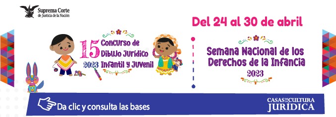 15 Concurso de dibujo jurídico infantil y juvenil 2023
