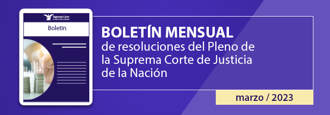 Boletín Resoluciones del Pleno - Marzo 2023