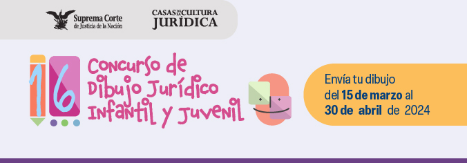 Concurso de dibujo jurídico infantil y juvenil 2024