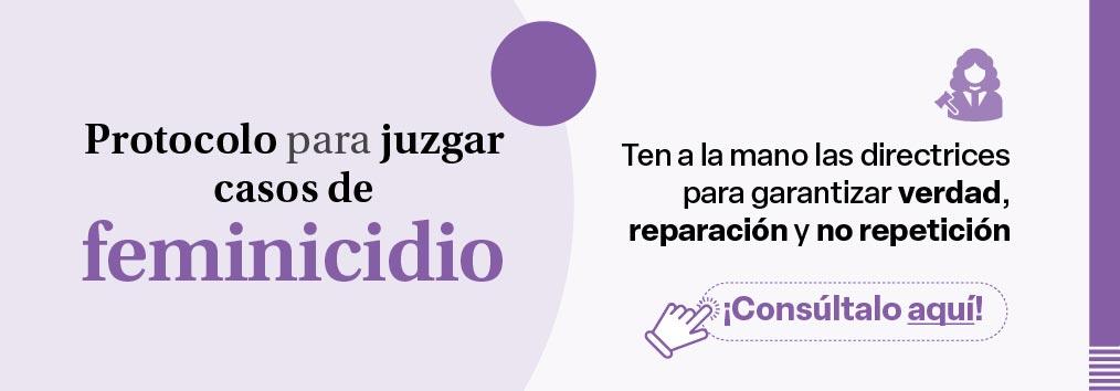 Protocolo para juzgar casos de feminicidio