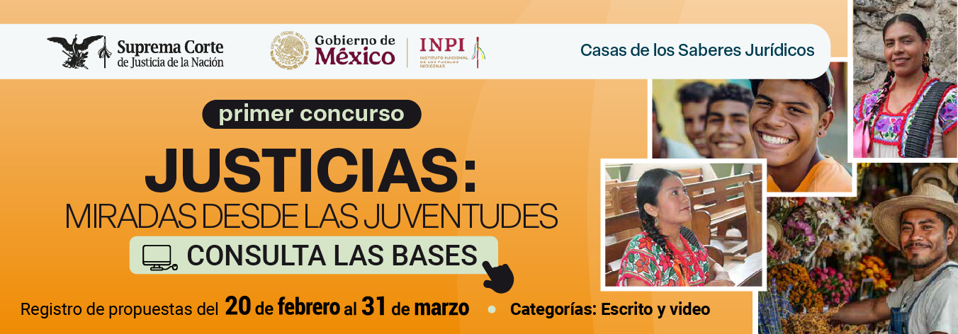 Primer concurso Justicias miradas desde las juventudes