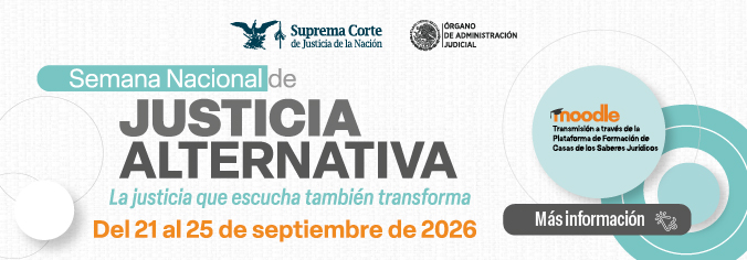 Semana Nacional de Justicia Alternativa