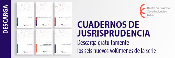 Descarga gratuitamente los seis nuevos volúmenes de la serie Cuadernos de Jurisprudencia