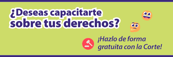 ¿Capacitación gratuita? ¡Con la Corte es posible!