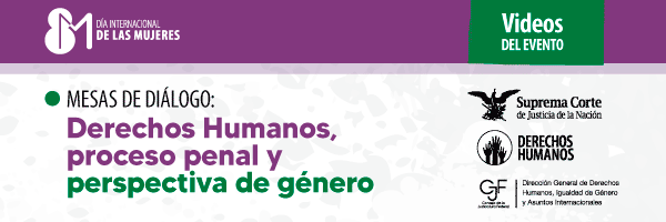 Ve todos los videos de las 'Mesas de diálogo: Derechos Humanos, proceso penal y perspectiva de género'.