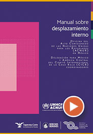 Ve la nota de JusticiaTV relativa a la presentación del 'Manual sobre desplazamiento interno'