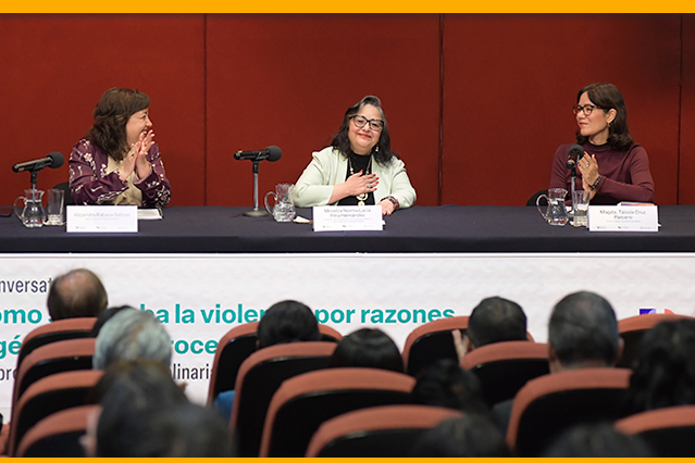 La Ministra Norma Lucía Piña Hernández, Presidenta del Poder Judicial Federal, inauguró el 'Conversatorio ¿Cómo se prueba la violencia por razones de género en el proceso judicial? Una aproximación interdisciplinaria a los análisis de contexto y vulnerabilidad'.