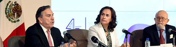 El Ministro Javier Laynez Potizek brindó una conferencia magistral en el aniversario de la Escuela Federal de Formación Judicial