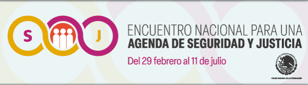 Participa en el 'Encuentro Nacional para una Agenda de Seguridad y Justicia'