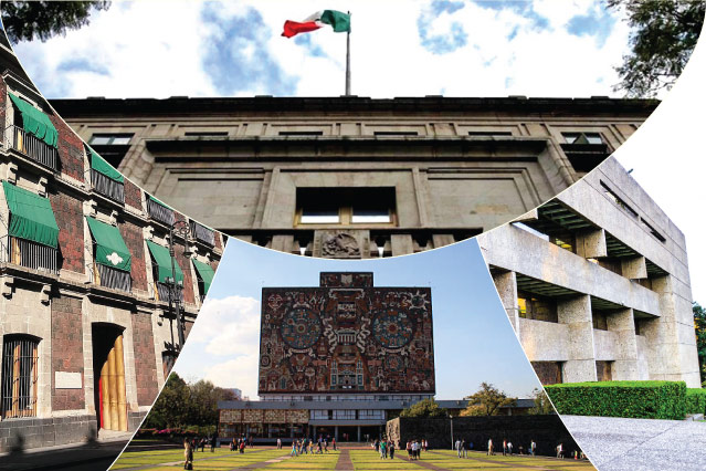 La Corte estrecha lazos de colaboración con la UNAM, El Colegio de México y El Colegio Nacional 