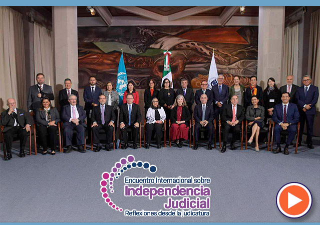 Accede aquí a los videos de todas las mesas de discusión del 'Encuentro Internacional sobre Independencia Judicial. Reflexiones desde la Judicatura'