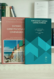 Haz clic en las ligas de esta entrada y asómate a las presentaciones de los libros  'Conciliación y Justicia Laboral en México' y 'Sistemas Constitucionales Comparados'