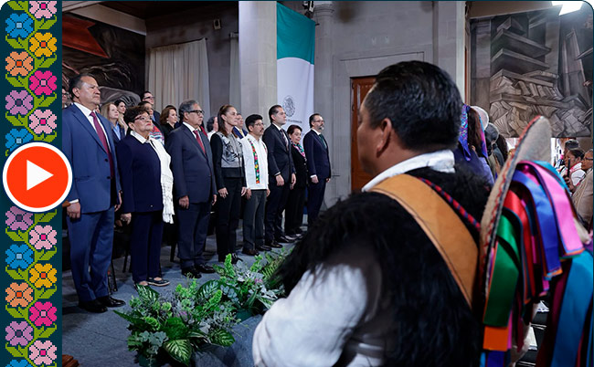 Asómate a la conmemoración ´'Un año de justicia real y verdadera. Una nueva forma de entender y hacer justicia'.