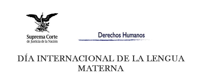 Día Internacional de la lengua materna. 