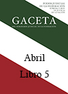 Libro 5 2014 Abril. Archivo PDF para descargar, se abrirá en una nueva ventana