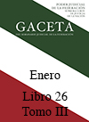 Libro 26 Tomo III 2016 Enero. Archivo PDF para descargar, se abrirá en una nueva ventana